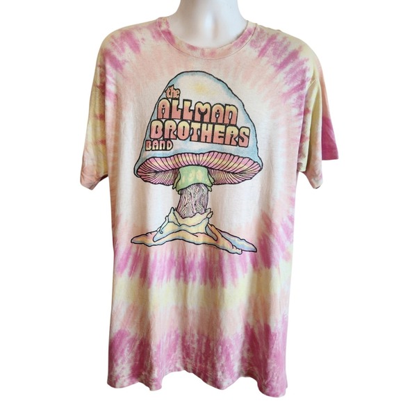 Other - Vintage 1993 Allman Brothers Band Summer Tour Tie Dye T-Shirt Double Sided XL